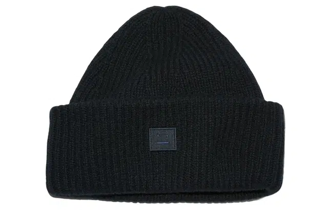 Acne Studios Knit Beanie Black