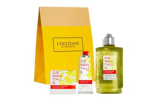 欧舒丹 桂花三件套 保湿滋润功效 清新花香