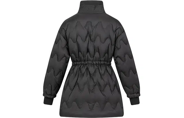 艾莱依 纯色收腰西装领修身假两件羽绒服 女款