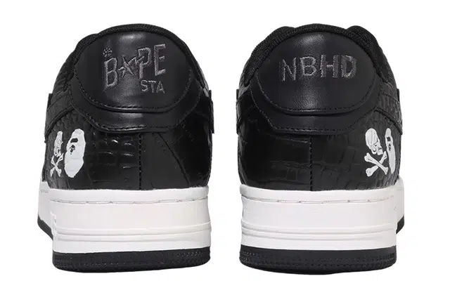 NEIGHBORHOOD x A BATHING APE STA Black