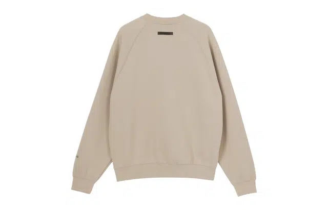 Fear of God Essentials Pullover Crewneck StringTan Logo