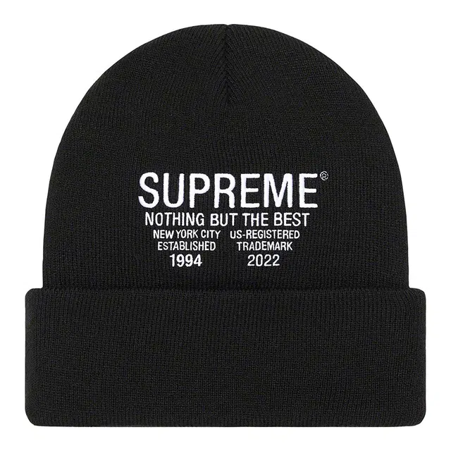 Supreme nothing beanie