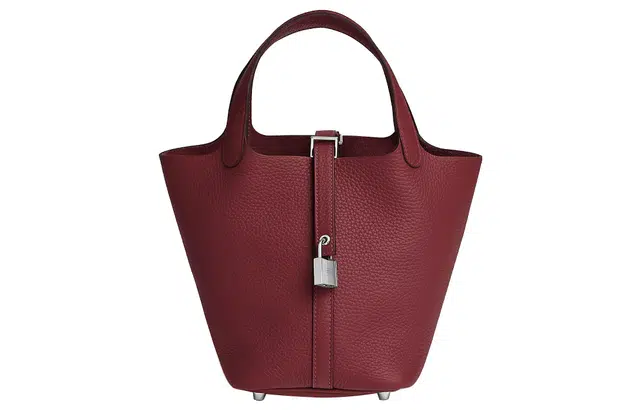 HERMES Picotin 18 Clemence 55 Rouge H