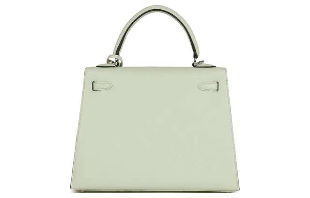 HERMES Kelly 25 Epsom 0S Vert Fizz