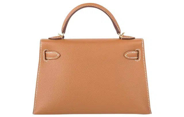 HERMES Mini Kelly Epsom 37 Gold