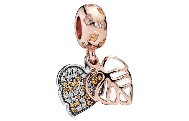 Pandora Leaf Charm Silver