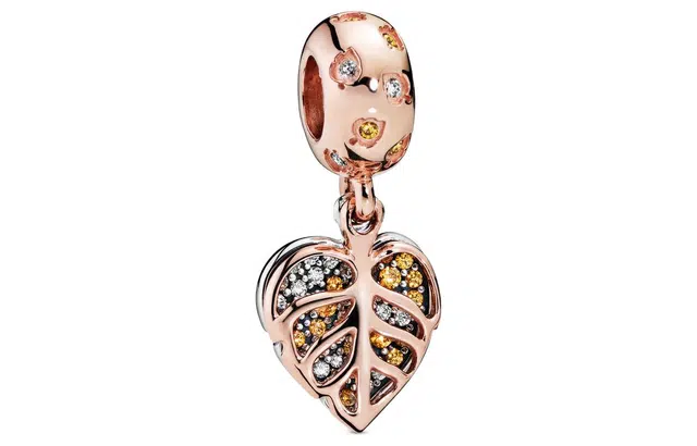 Pandora Leaf Charm Silver