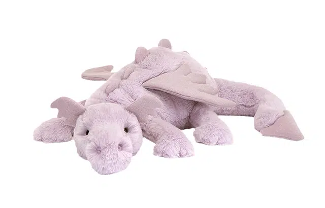 Jellycat Purple Dragon Plush 7cm