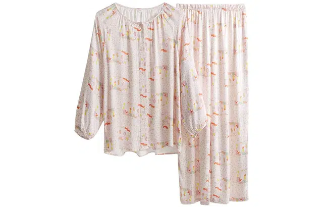 怡吾色  舒适长袖睡衣家居服可外穿卡通马戏团休闲套装 女款