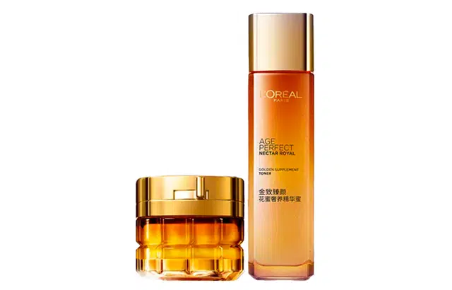 欧莱雅 花蜜精华蜜+小蜜罐护肤套装 滋润版 补水滋润