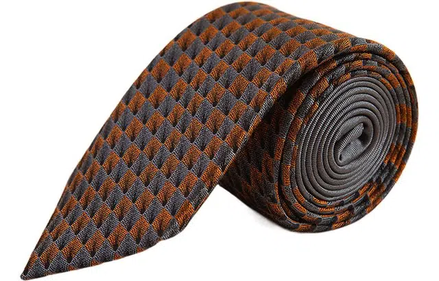 万事利 真丝领带时尚商务男士礼盒装 凤翎 高端凤凰系列