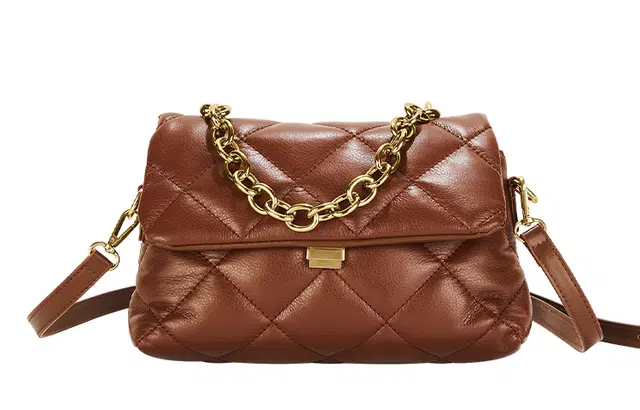 Jane Klain Quilted Chain Bag