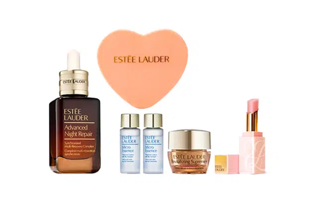 雅诗兰黛 夜间修护套装  补水保湿 六件套