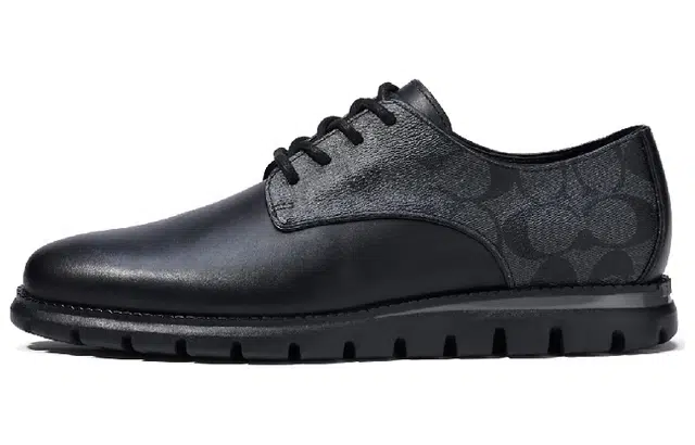 COACH Derby Lace-Up Black