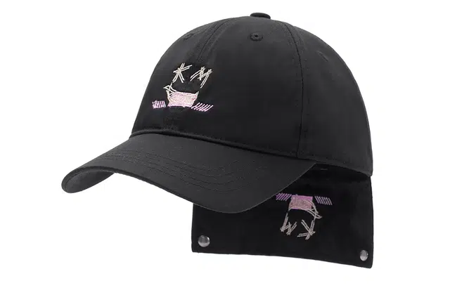 肯默 羞羞笑脸鸭舌帽 街头嘻哈 反戴更时尚帽子 男女同款