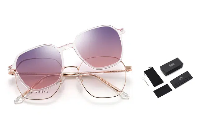 肯默 两用太阳镜 防紫外线墨镜  磁吸吸附可配近视眼镜   男女通用