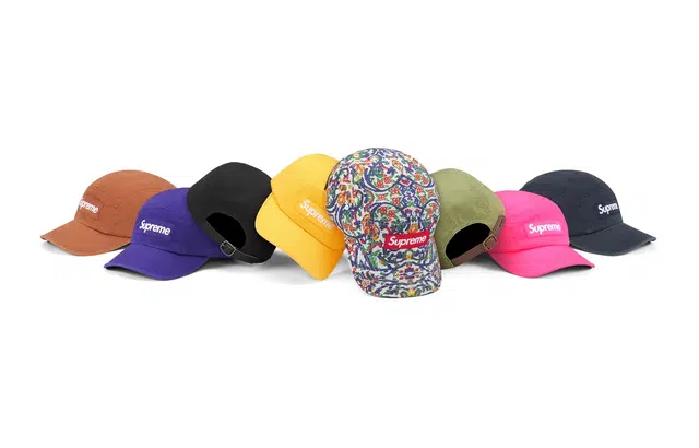Supreme SS23 Week 1 WASHED CHINO TWILL CAMP CAP