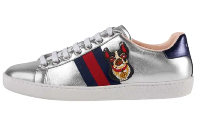Gucci Ace Silver