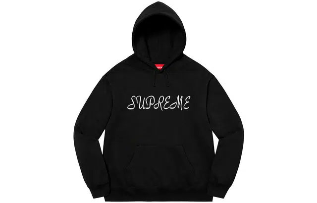 Supreme Script Hooded Sweatshirt