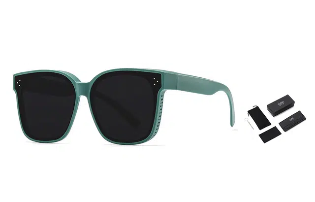 肯默 大框可套近视片太阳镜  防紫外线墨镜 全边框包裹式遮阳眼镜 男女通用 多色可选