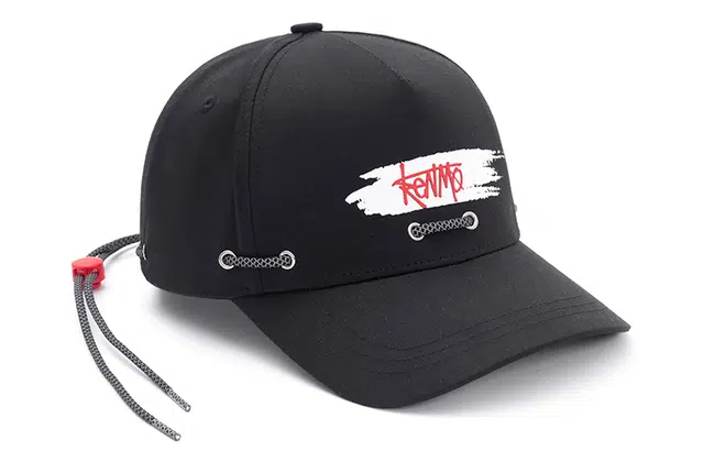 肯默 穿绳系列 显脸小立体印花 棉 鸭舌帽 男女同款情侣款