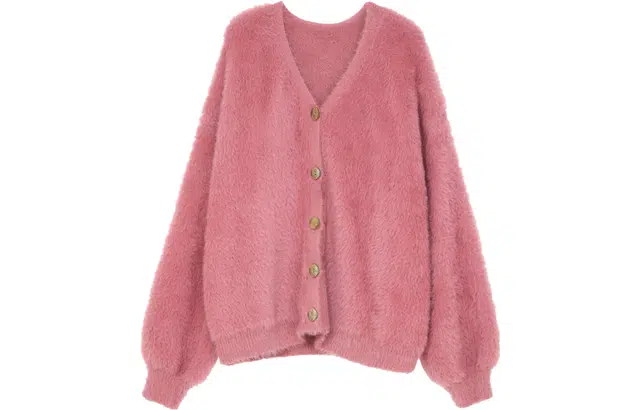 小镇姗姗 纯色宽松针织衫 女款