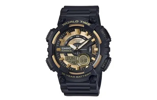 CASIO STANDARDBABY-G AEQ-110BW-9A+BA-110GA-7A2PR