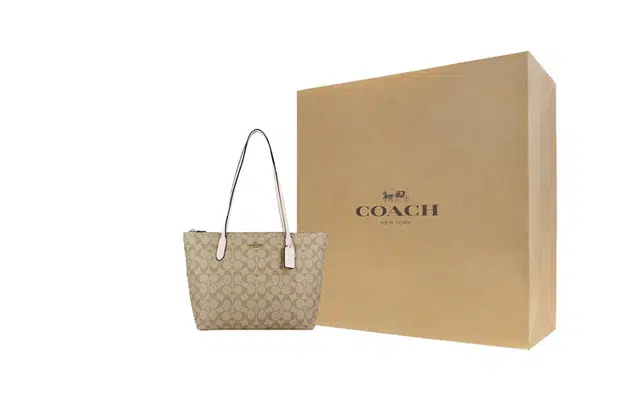 COACH Zip Top Tote 30 Tote