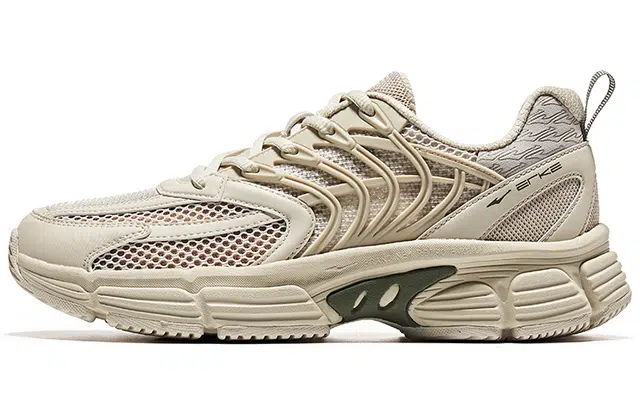 鸿星尔克 鱼刺 鱼刺 减震防滑 低帮 运动休闲鞋 女款 灰色