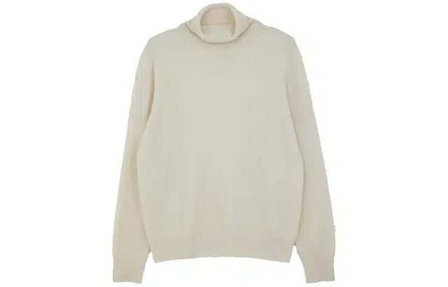 小镇姗姗 纯色高领套头针织衫 女款