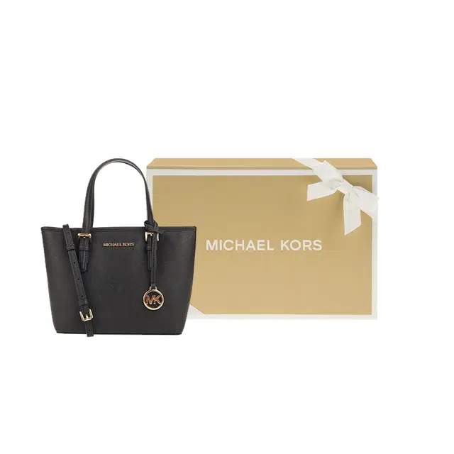 MICHAEL KORS MK Jet Set Logo Tote