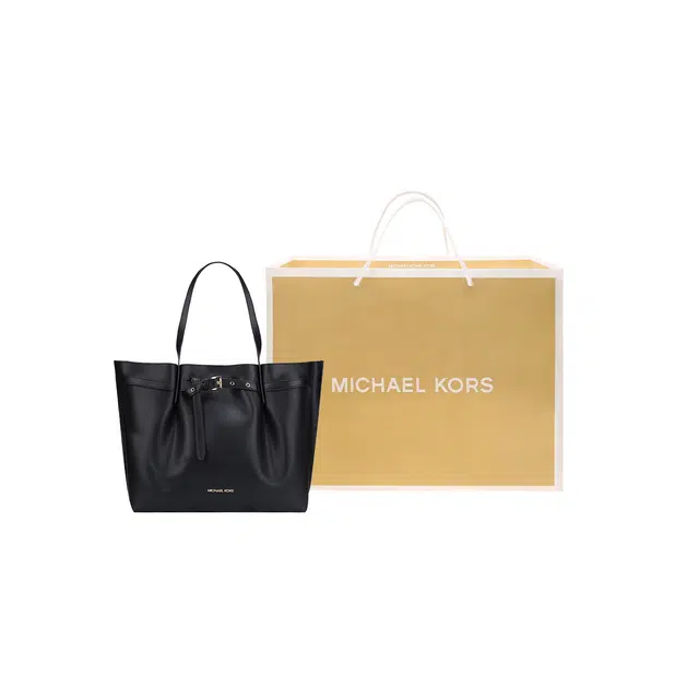 MICHAEL KORS MK Emilia Logo Tote