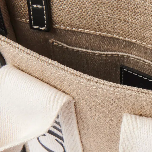 Chloe Woody Mini Logo Tote