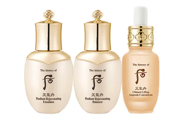 Whoo 25ml+25ml+8ml
