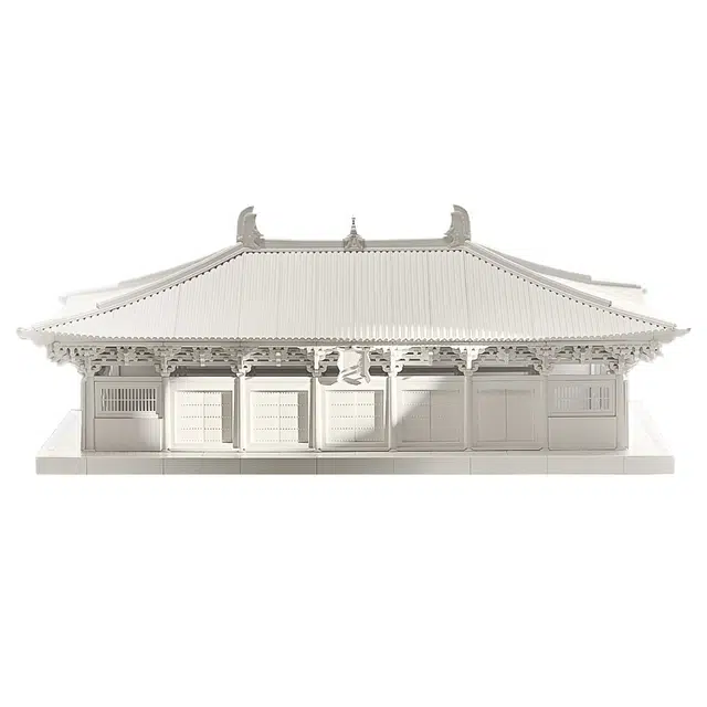 羊很大 梁柱间佛光寺 东大殿 榫卯积木