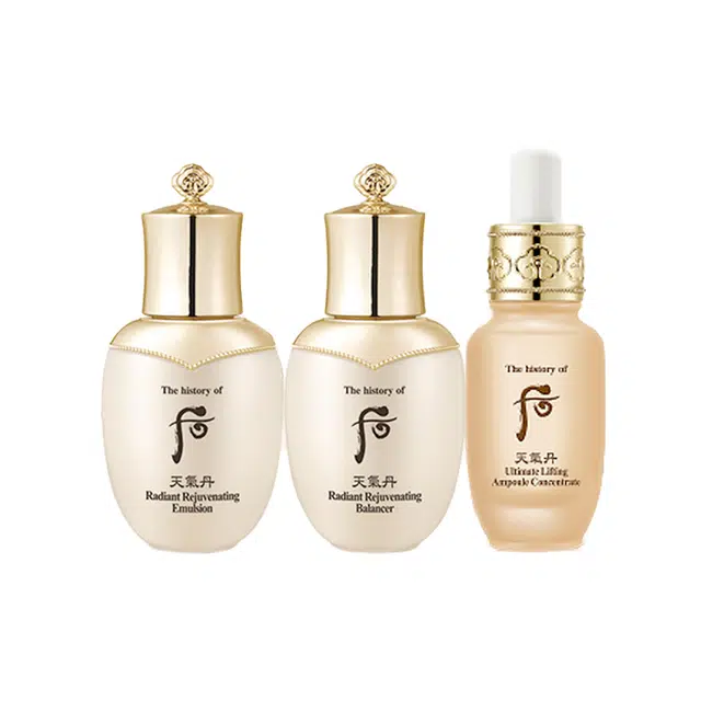 Whoo 25ml+25ml+8ml