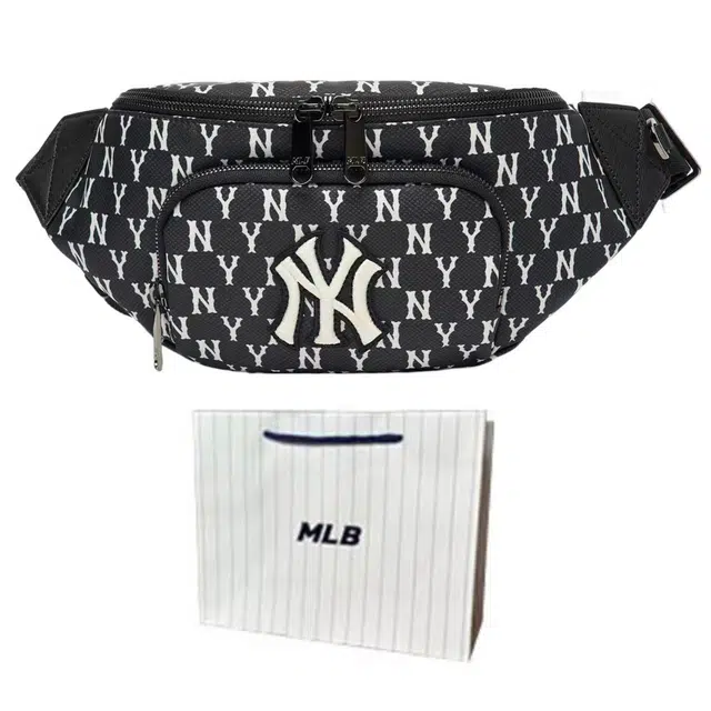MLB Monogram NY Yankees Black