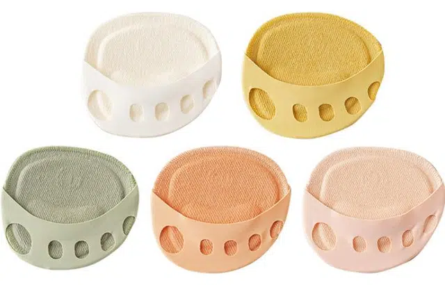 怡吾色 隐形分趾袜前脚掌半截袜套分趾船袜 女款