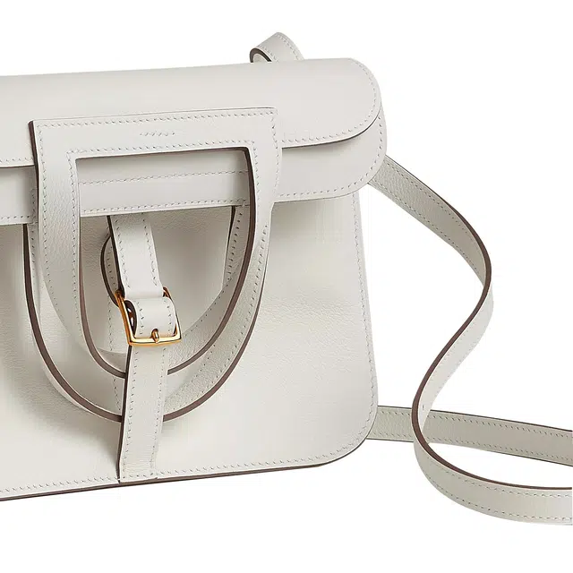 HERMES Halzan Evercolor 01 Blanc