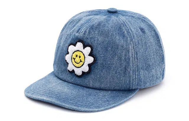 肯默 水洗平檐帽复古牛仔帽鸭舌帽嘻哈时尚帽子 男女同款