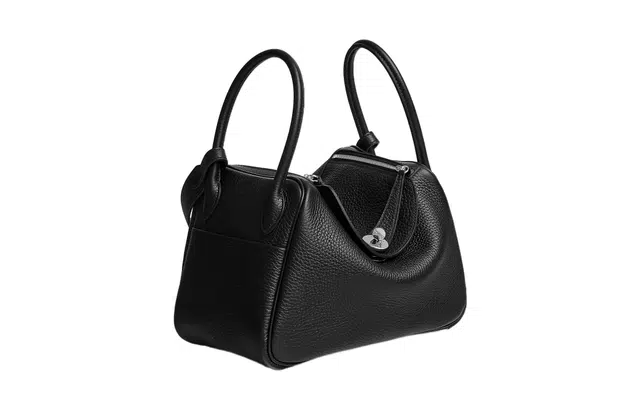 HERMES Lindy 26 Clemence 26 Noir