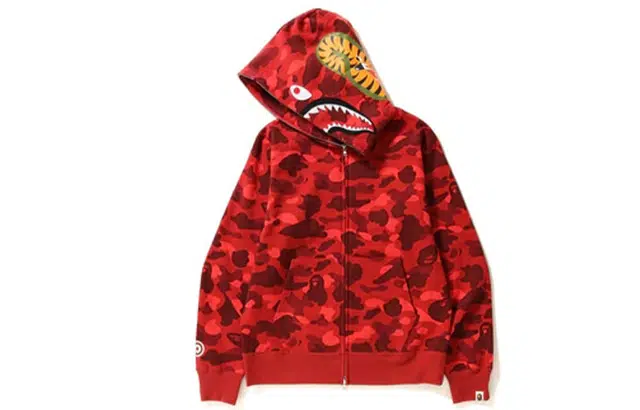 A BATHING APE SS23 SS23 Abc Camo Shark Full Zip Hoodie Color Camo Shark Full Zip Hoodie