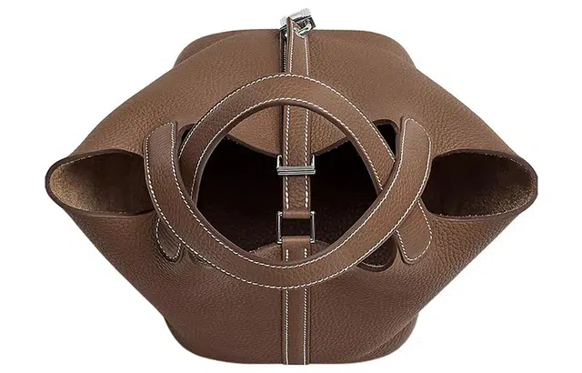 HERMES Picotin Lock 18 Clemence 18 Etoupe