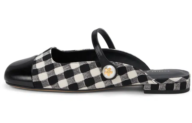 Charles & Keith PU Mules