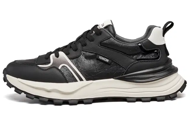 意尔康 织物 复古潮流简约 运动休闲鞋 男款