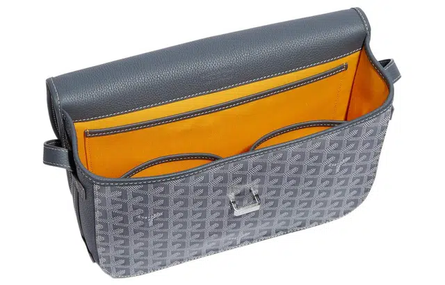 GOYARD Belvédère Medium Crossbody Bag Gray