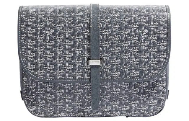GOYARD Belvédère Medium Crossbody Bag Gray