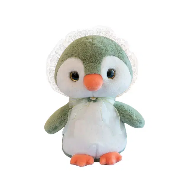 豪伟达 企鹅萝莉系列 小企鹅娃娃 玩偶 毛绒公仔