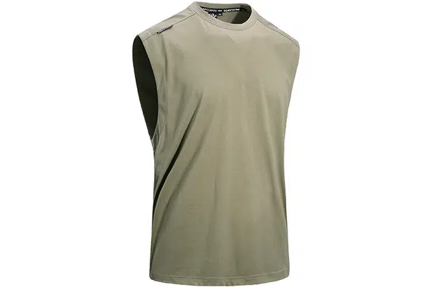 Muscle Dog Solid Sleeveless Tank Top