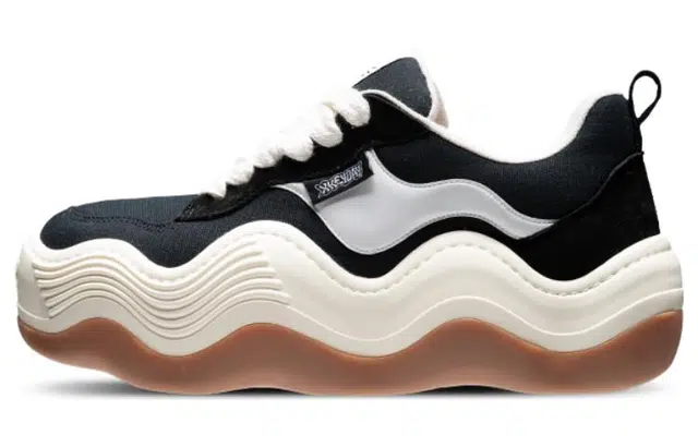 Heyday Triple Wavy Black 6cm
